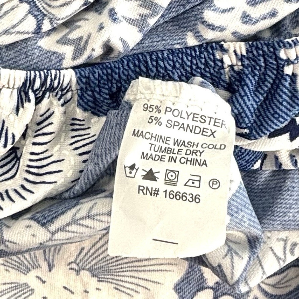 Lot Of 4 Maxi Dresses XL Blue Green Vacation Resort Cruise Comfort Tropical - Picture 7 of 11
